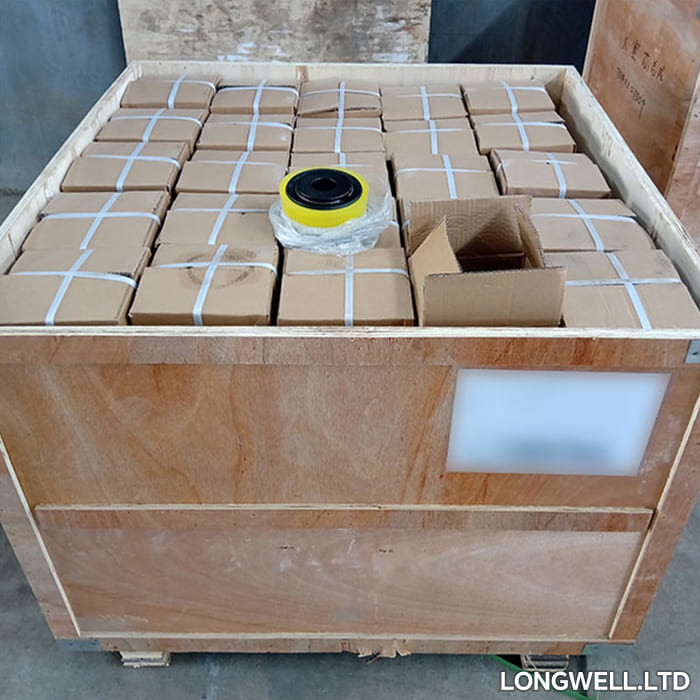 40Cr Piston Mud Pump Spares NBR Rubber AH000004050200 Forged Steel