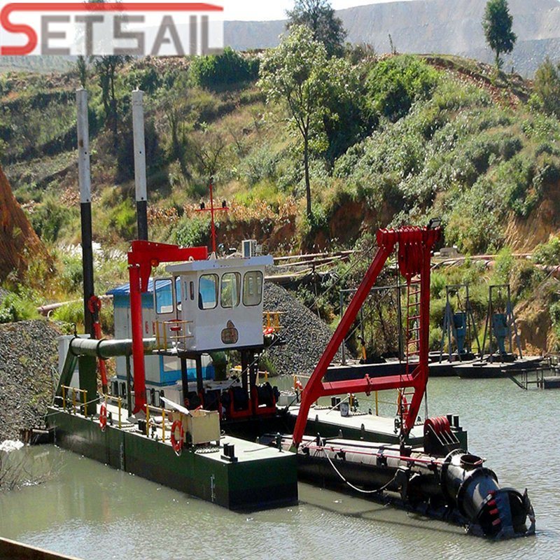 Diesel Engine Power Sand Pump 18 Inch Cutter Suction Dredger