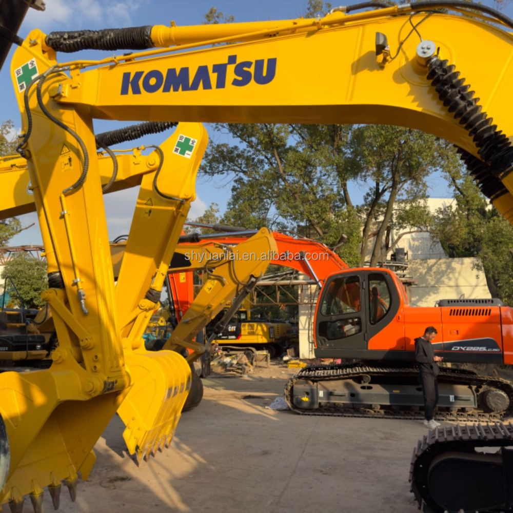 Second Hand 20 Ton Komatsu PC210 Excavator with Fuel-Saving System and Working System