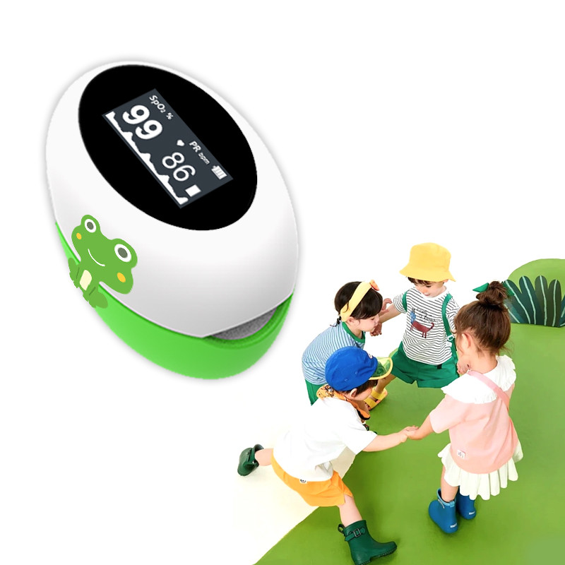 Rechargeable Childrens Pulse Oximeter with Long Battery Life and spo2 heart rate