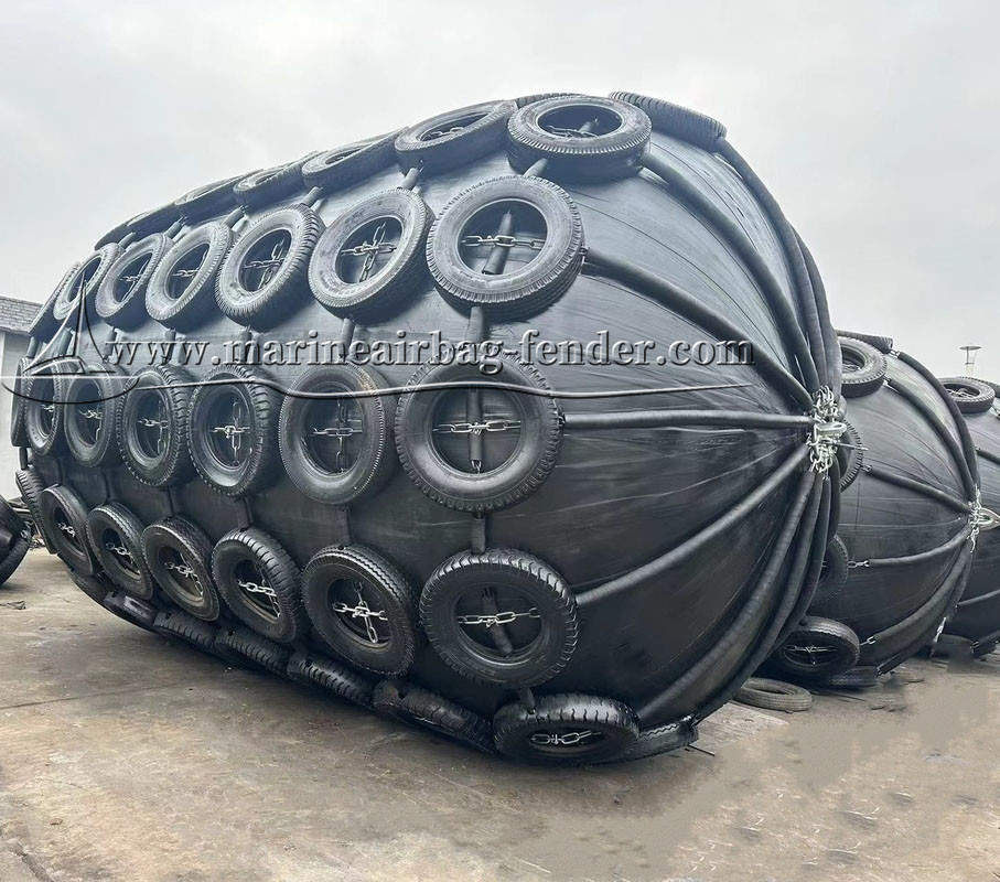 Black Inflatable Dock Fender Ship Boat Dock Fenders And Bumpers