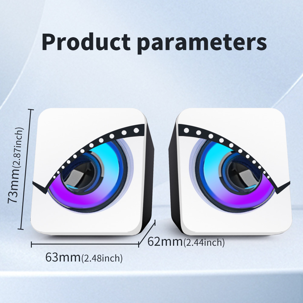 DC5V 2.0 PC Speakers 60Hz-20KHz