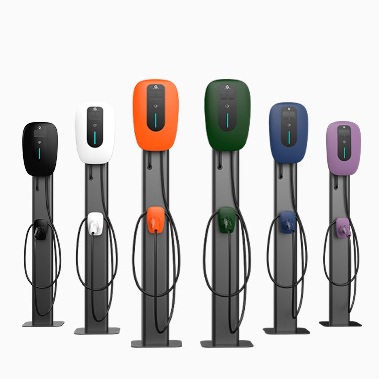 3 Phase EV 7kw Home Charger Wallbox Charging Station With Wifi And APP