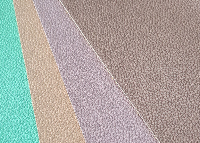 Composite Material Polyurethane Faux Leather Seamlessly Non Woven Backing