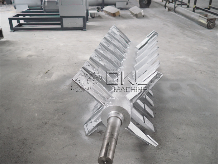Carbon Steel Centrifugal Dryer For Plastic 55KW Plastic Washing Recycling Machine