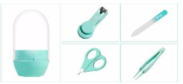 SGS Baby Safety 1St Nail Care Set Product , Baby Nail Cutter Set Accept OEM