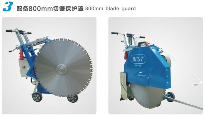 BST-11E Compact Structure Floor Saw Concrete Cutting Machine