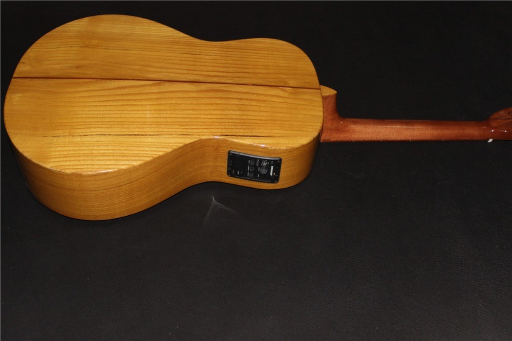 AAAA all Solid imported melburry wood OOO15 body custom guitar acoustic electric guitar
