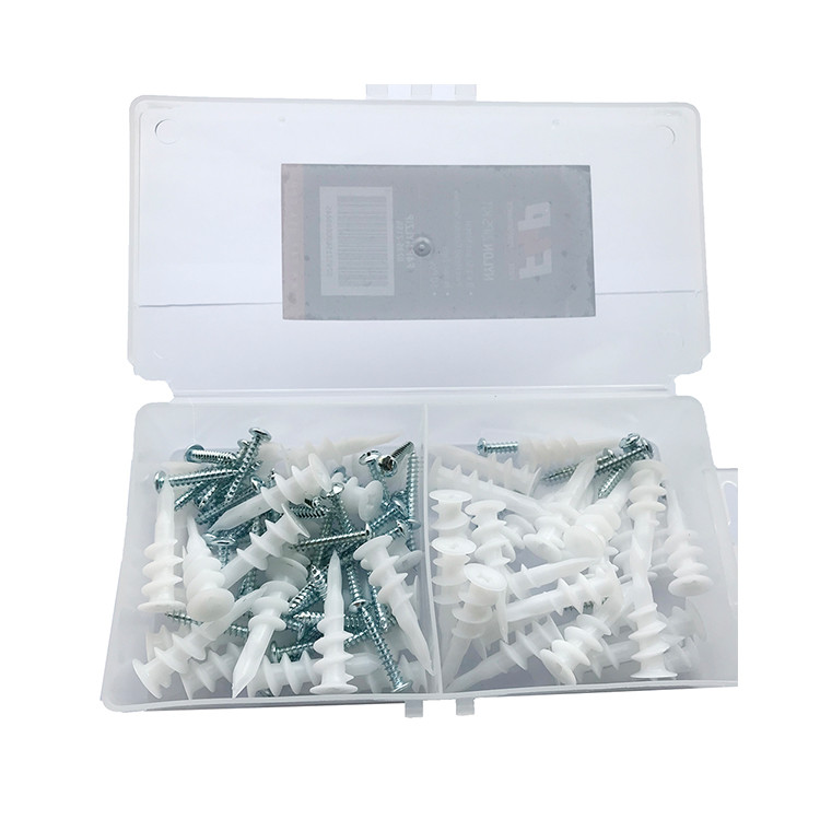 13x40mm Plastic Drywall Anchor With 15*33 Mm Capacity