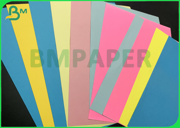 Lacquered Finish Glossy Blue / Yellow / Pink Carboard