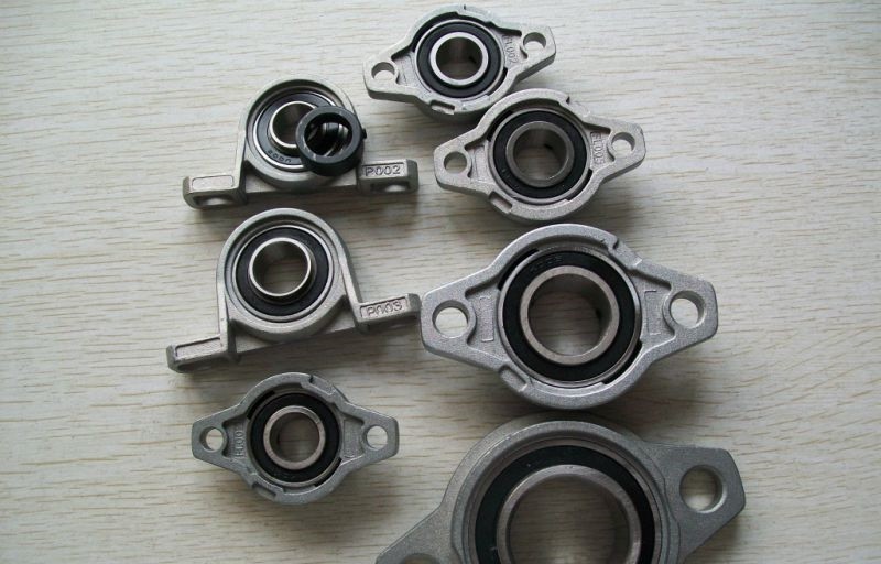KP002 KFL002 Aluminum Bearing Housing Types Black Electroplated Zinc Alloy