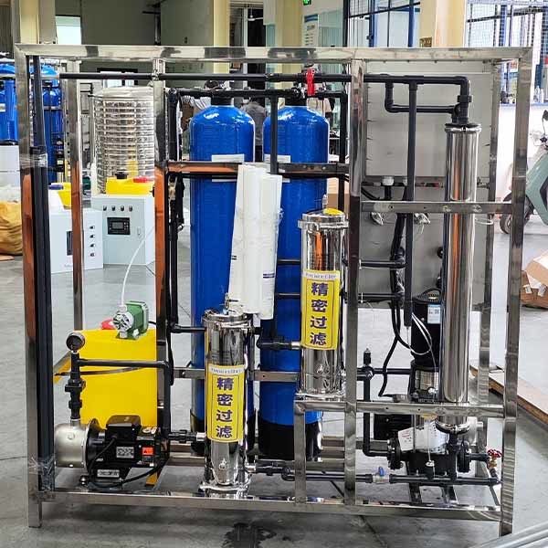 0.5 Tons Unipolar Reverse Osmosis Water Machine For Industrial Use Energy Saving