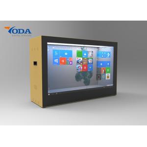 Transparent LCD Display Case , Digital Display Case 1920 * 1080 Resolution