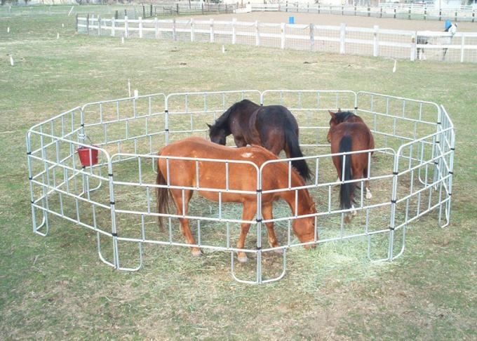 12 FT X 5 FT Horse Corral Panels Powder Coated Metal Livestock Corral Fence
