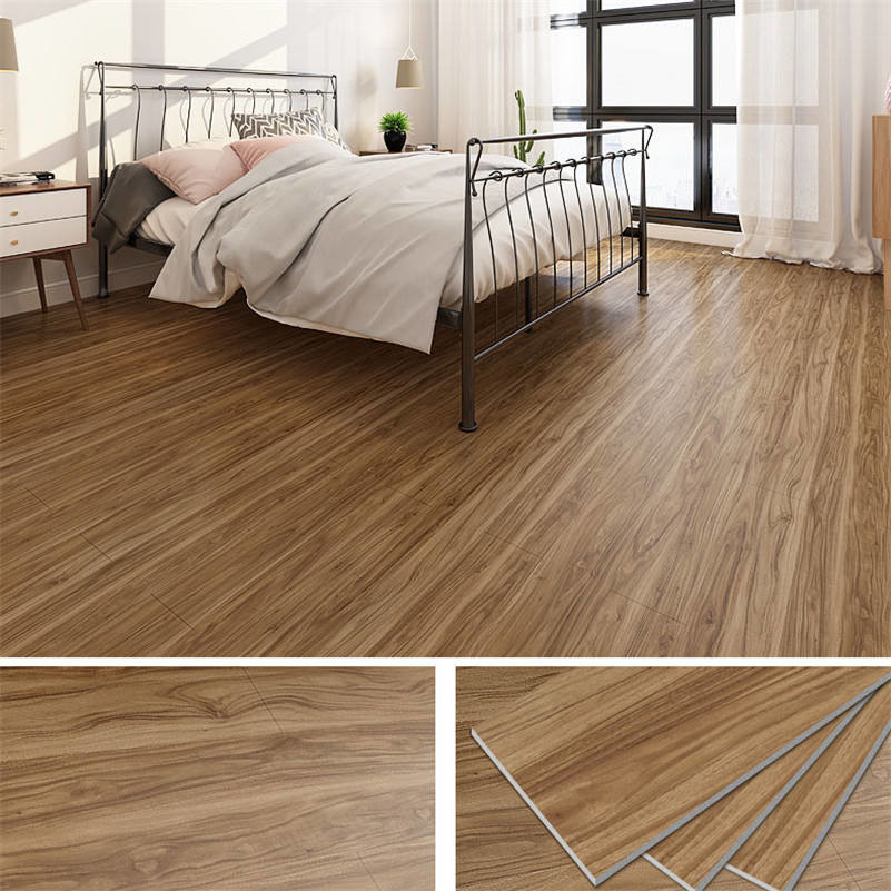 Piso Laminado 8mm SPC Vinyl Flooring Click Plank Vinyl Flooring UV Coating