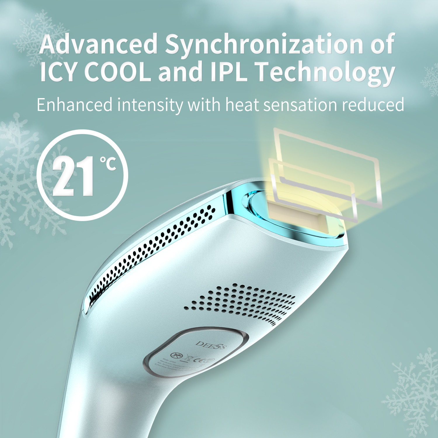 560nm Home IPL Hair Removal Machine Deess Face Hair Removal For Women At Home