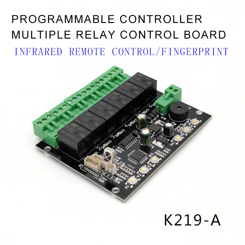 Grow K219-a+R502-a Programmable Multiple Relay IR Fingerprint Control Board