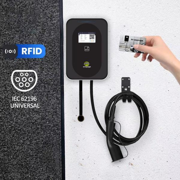 16A / 32A Wallbox Home EV Charging Station 22KW 11KW 7KW 1 / 3 Phase IEC 62196-2
