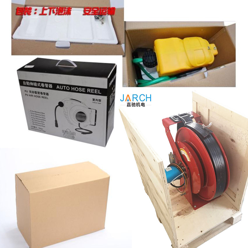 Auto Retractable steel s304 S316 Heavy Duty Power Cord cable Reel