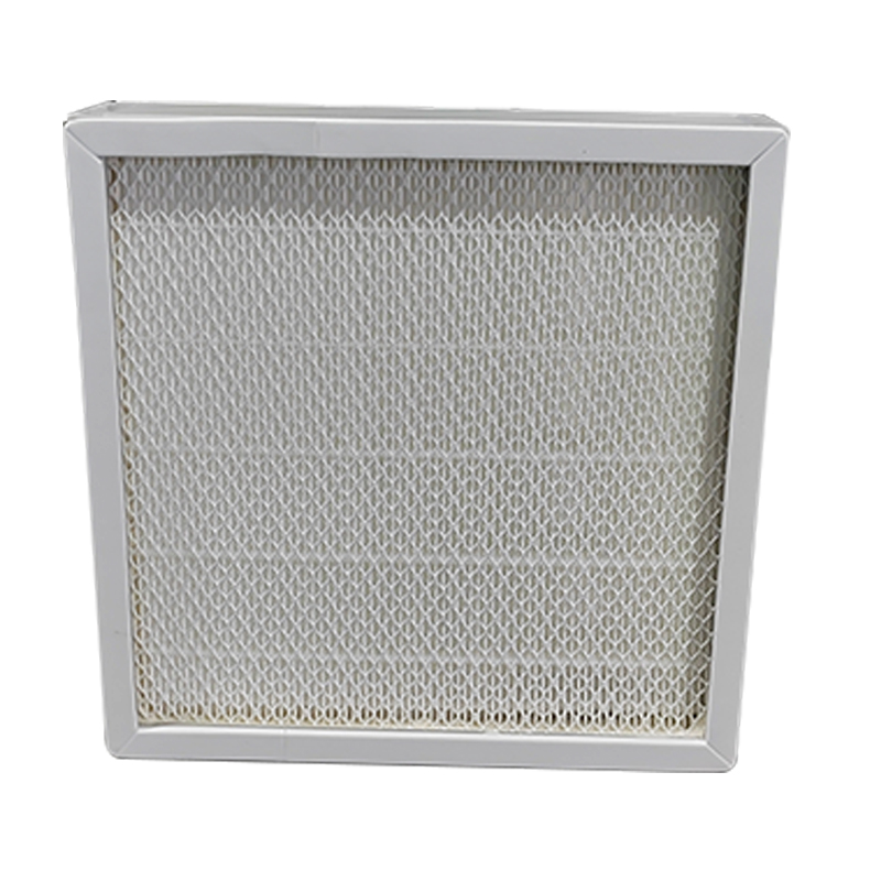 Smart Breathable Hepa High Density Air Filter Aluminum Frame High Flow Air Filters