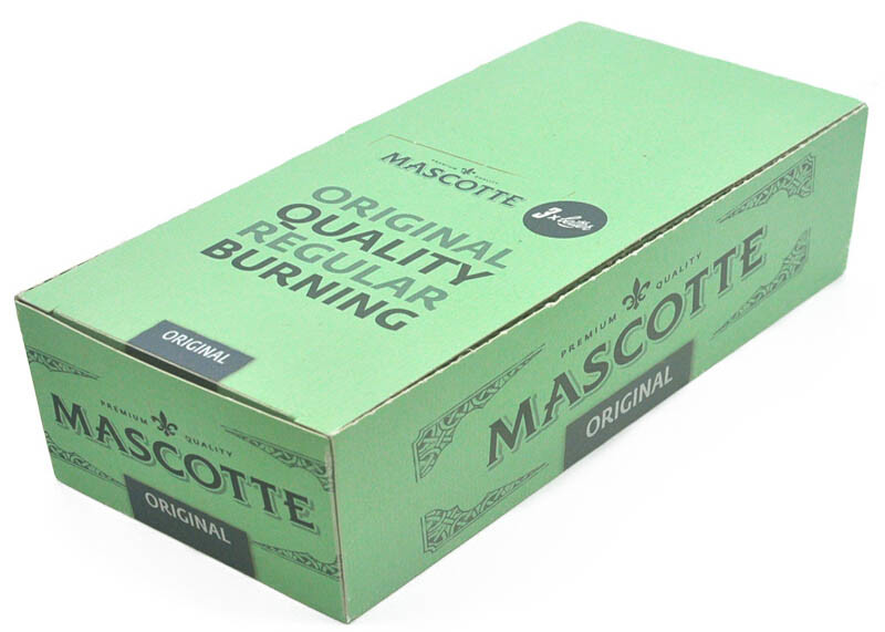 Original Dutch Quality Mascotte Tiger Cigarette Paper 70mm 50 Booklets In A Box