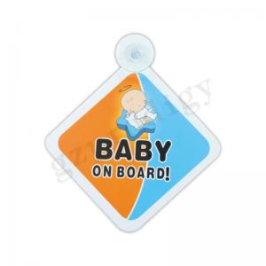 China REACH Durable Car Baby On Board Sticker Multifunctional Nontoxic on sale
