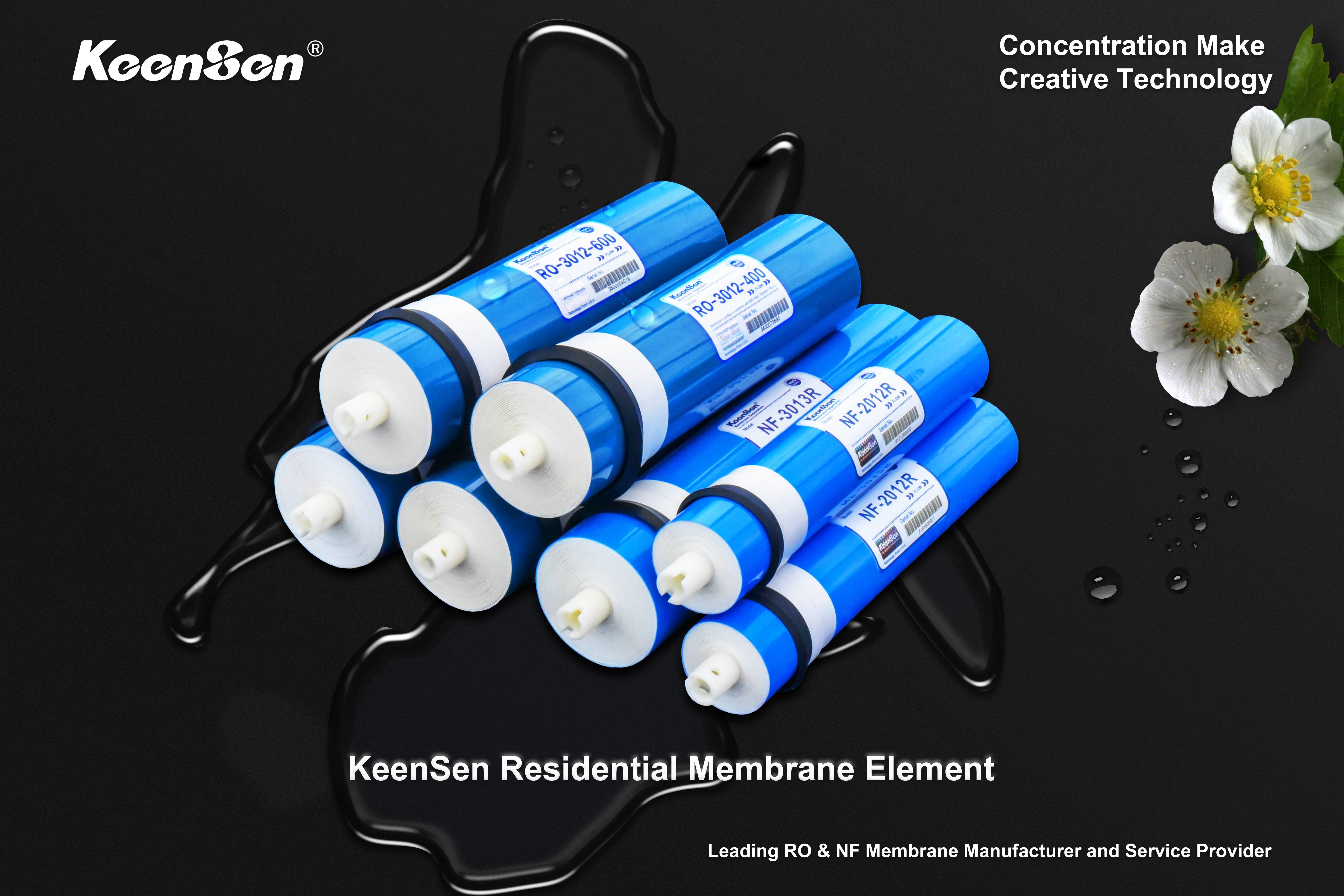 Low Pressure RO Membrane RO-3013-600GPD Membrane For RO Water Purifier In Home