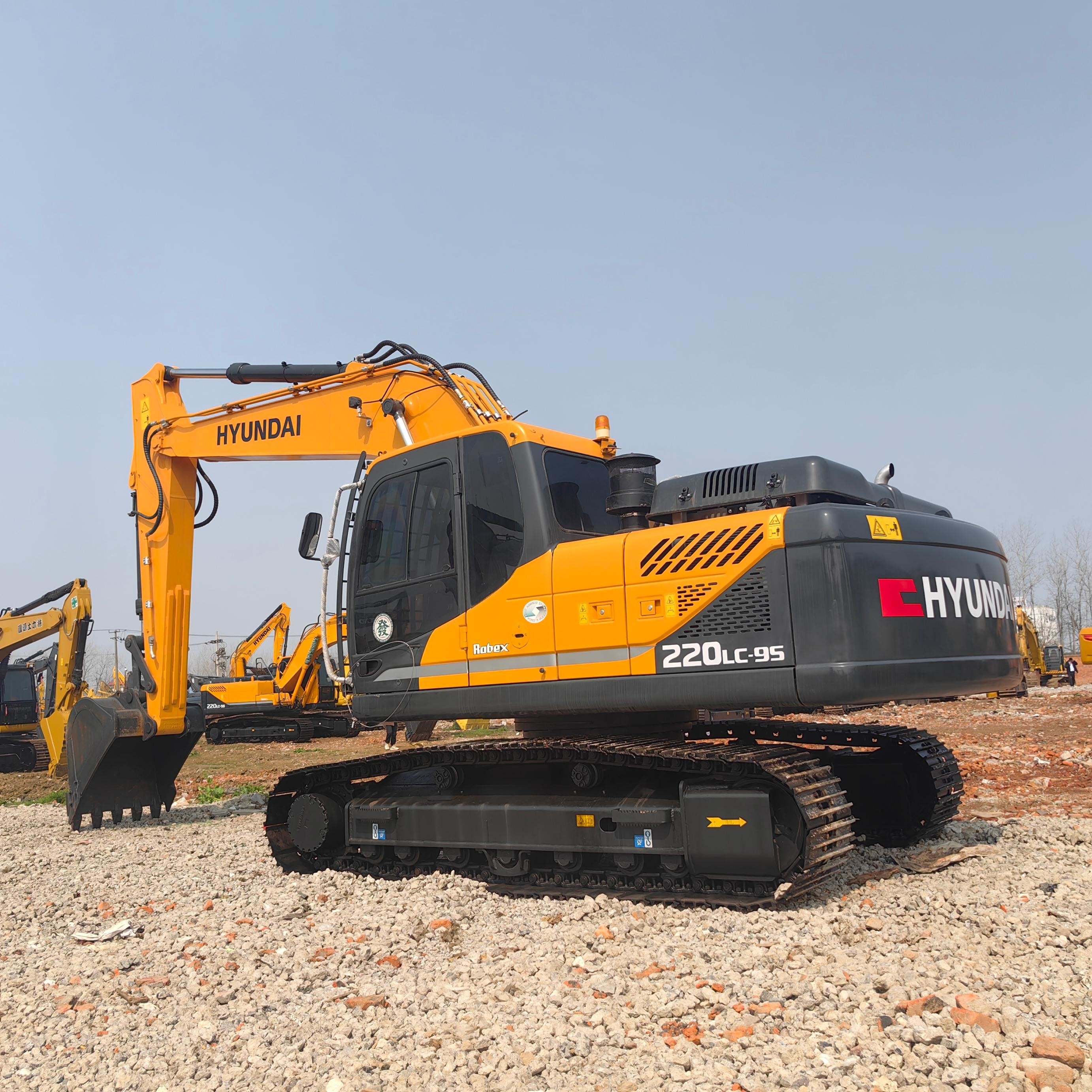 2023 Year Hyundai 220-9s Used Excavators 22 Ton Hydraulic Construction Earth Moving Machine in Stock