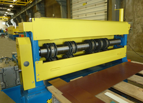 Powerful Roof Tile Metal Steel Slitting Line 235MPa / 345MPa / 550MPa