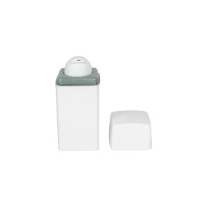 0.23ml Output Square White Pp Airless Cosmetic Containers