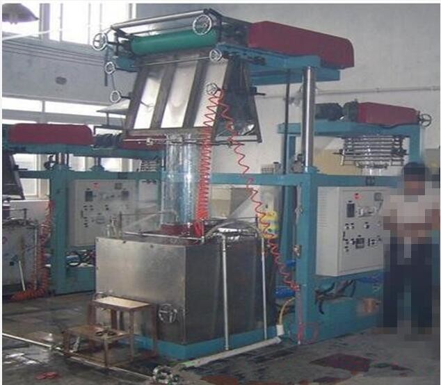 Durable Plastic Film Blowing Machine Single Lift Blowing Unit Variable Speed