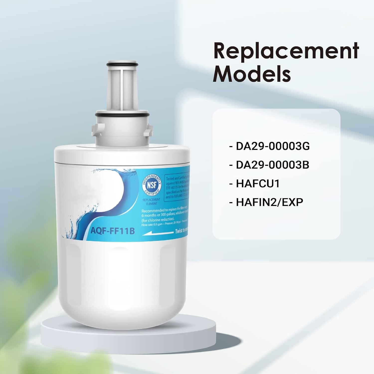 DA29-00003G Refrigerator Water Filter Replacement For RFG237AARS RS22HDHPNSR