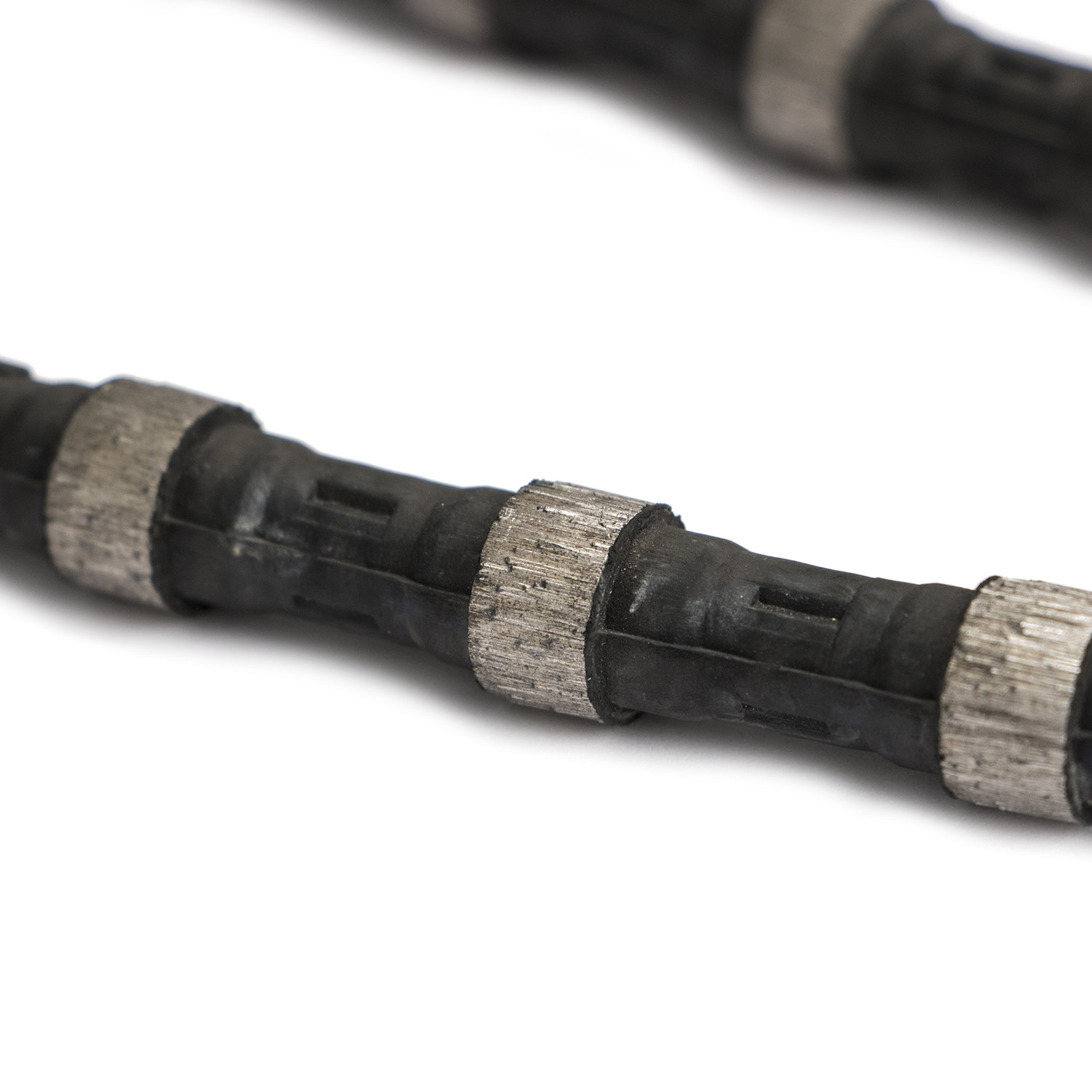 Rubber Diamond Wire Saw For Granite ODM Available 33m/S Line Speed