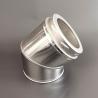Buy cheap Stainless Steel 45 Degree Elbow Stove Chimney Pipe For Twist Locking System from wholesalers