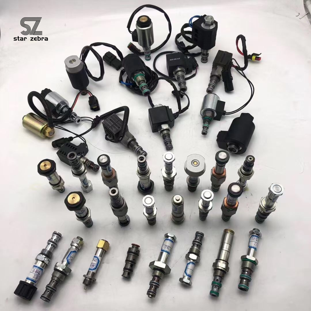 40E30-701A Caterpillar Excavator Solenoid Valve E320B E325B