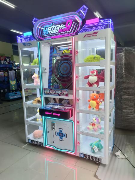 Coin Operated Family Entertainment Center Catching Treasure Arcade Game Machine