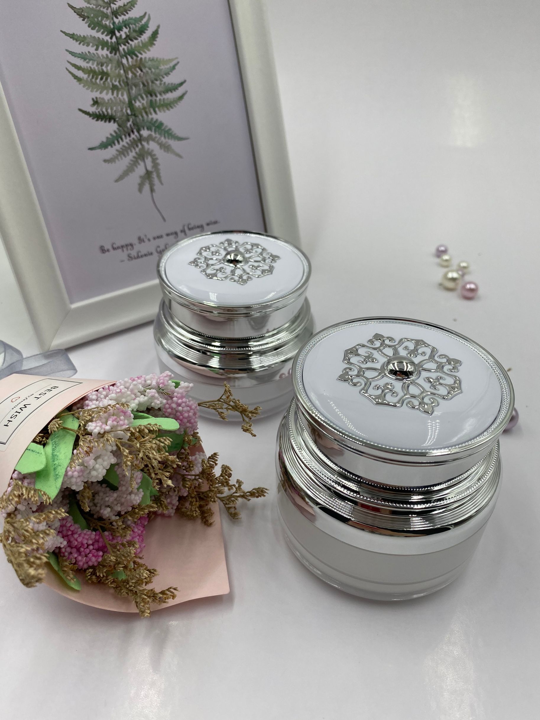 Plastic jar with lid 50ml 50 gram jar bucket jar for sale