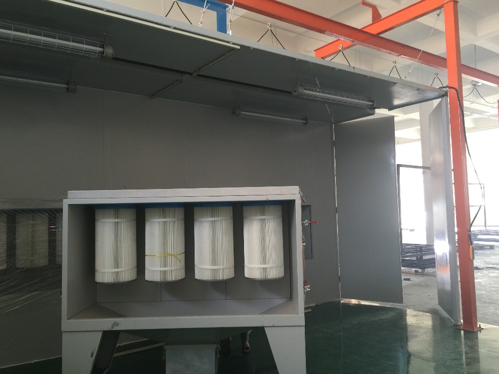 PP Horizontal Powder Coating Line Aluminium Powder Coating Plant CE