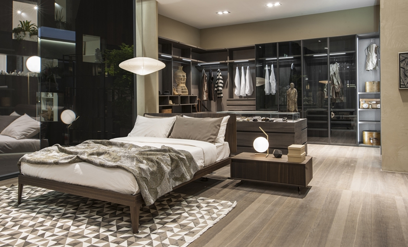Contemporary Design Style Custom Walk In Wardrobe Closet for Modern Bedroom Furniture