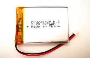  Electrical Device Rechargeable Lithium Ion Polymer Battery Pack 3.7 V 353040 370mah with KC CB UL Manufactures