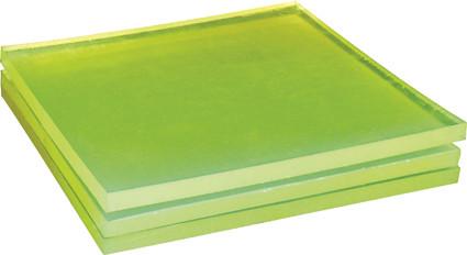 Industrial Anti-Shock Buffer Polyurethane Rubber Sheet / PU Board for Machine