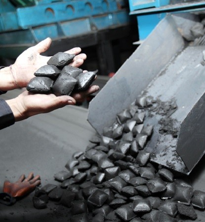 Lump Charcoal / Coal Bagging Machine Semi Automatic Bagging Machine