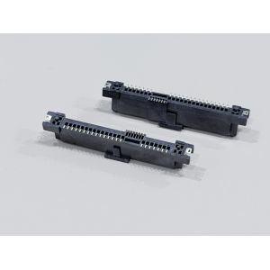 SAS 29-Pin SMT Female Electronic Signal Connector | Gold Flash Terminal PCB