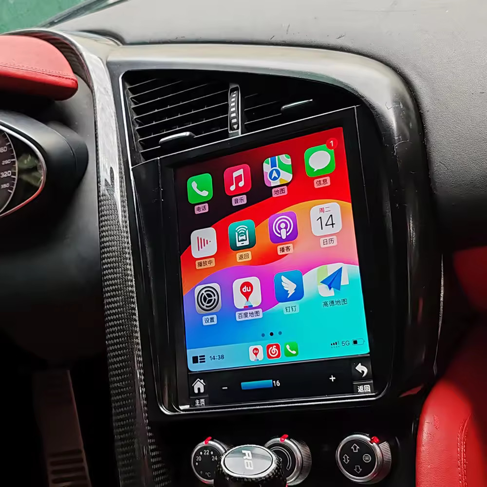 10.4 Inch Android Car Screen Multimedia Player Carplay Gps Navigation For Audi R8