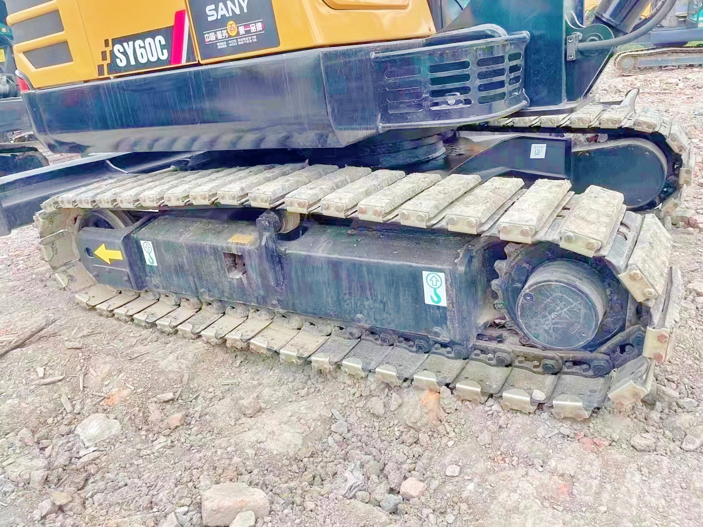 Prospective 6TON Sany Sy60C Used Hydraulic Crawler Excavator with Crushing Hammer