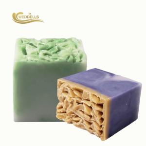 China Sweet Almond Handmade Face Soap / Fresh Scent Soap Bar For Facial Cleaning on sale