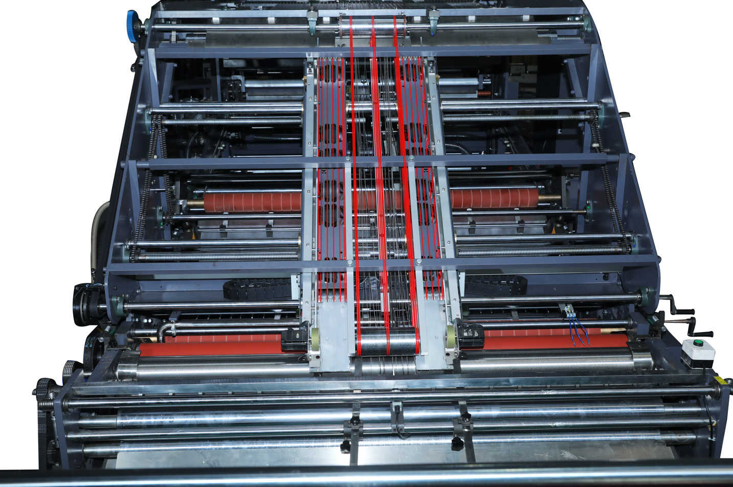 PLC Single Layer 5 Ply Flute Laminator Automatic Feeding