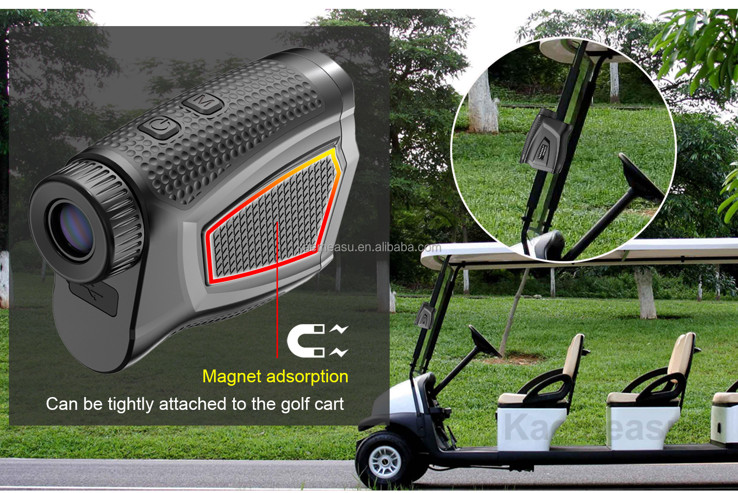 High-precision fast response laser rangefinder 450M telescope golf rangefinder