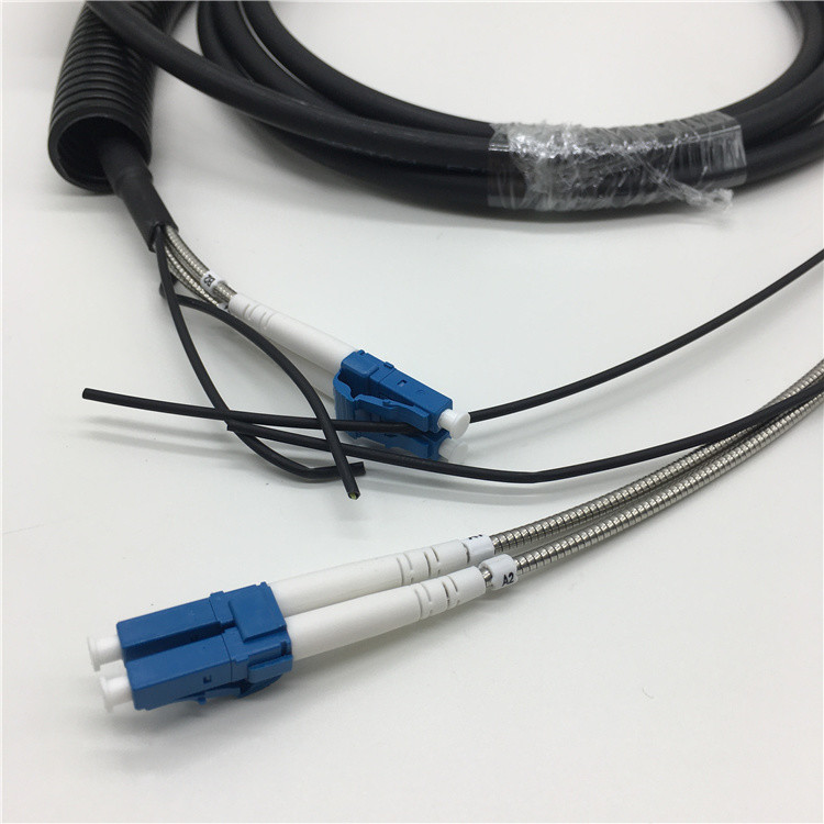 Armoured Branch Outdoor CPRI Fiber Cable GYFJH 7.0mm 2 Cores LSZH G657A2