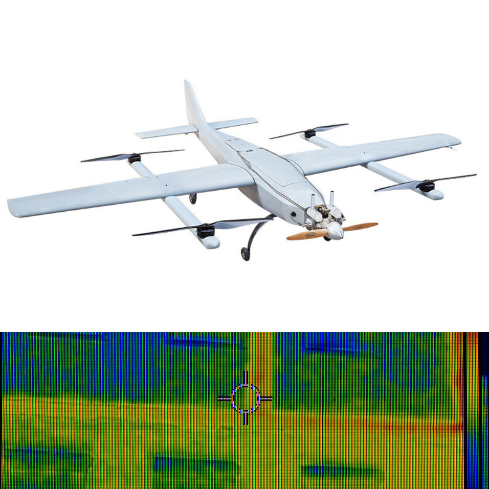 3D 4D Urban Modeling Aerial Mapping Drone Automatic Fixed Wing Drone With Camera HX4HFW325